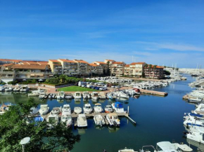 Appartement vue Mer et Port Canet en Roussillon